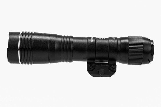 ProTac 2 rail mount weapon light with rechargeable battery.